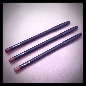 3 MAC lip liners